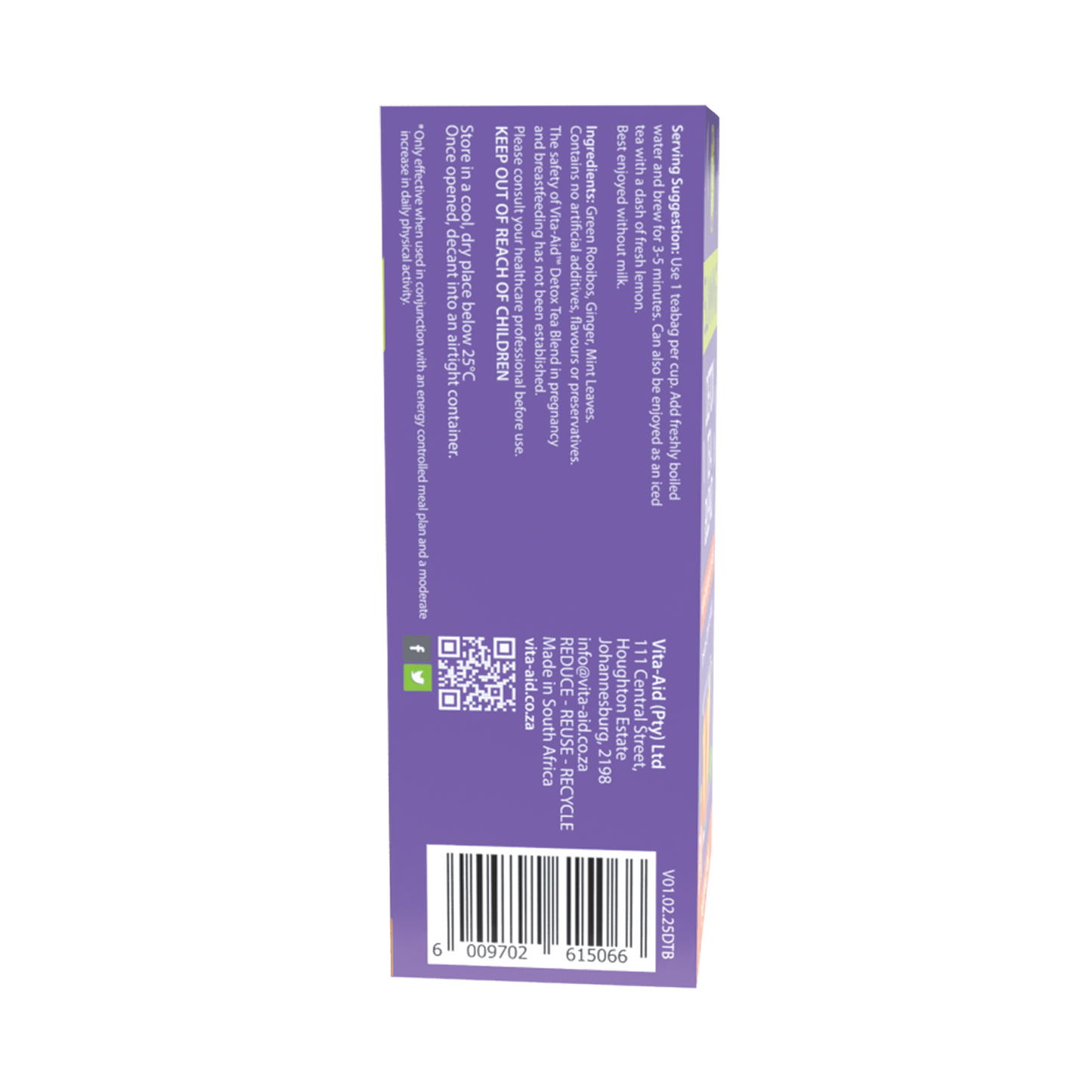 Vita-Aid™ Slimming Tea Natural Fruity Flavour 20s (3 Pack)