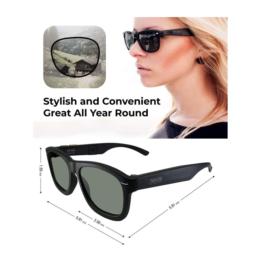 7 Shade LCD Sunglasses