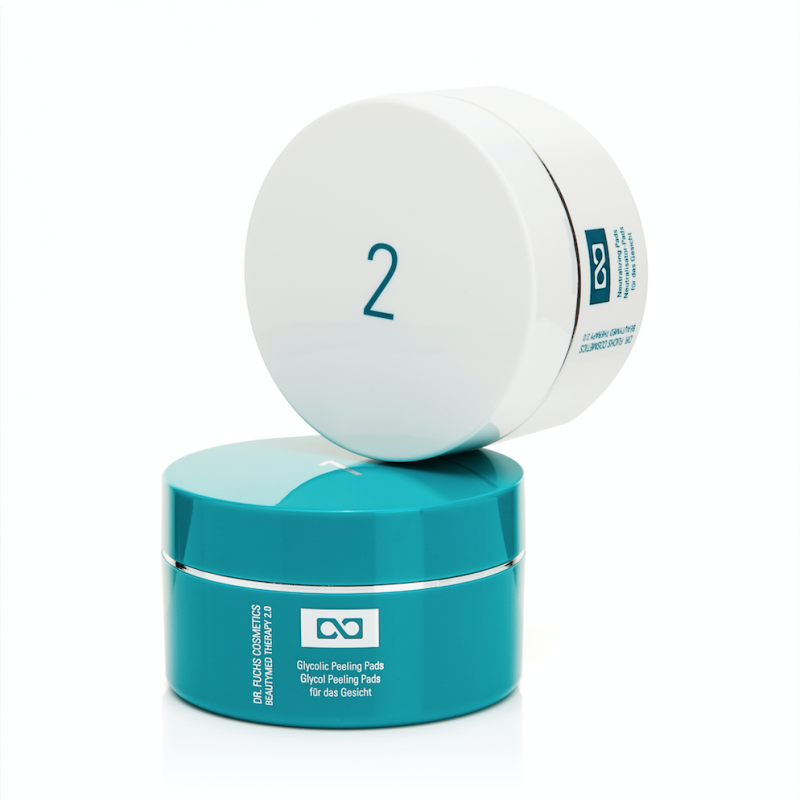 Dr Fuchs BM 2.0 Glycolic Peeling & Neutralising Pads