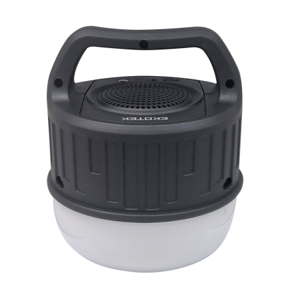 EKOTEK Rechargeable Boombox with Subwoofer & Light