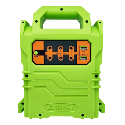 Ekotek EKO Inverter Plus Rechargeable Home Solar System ET-9012