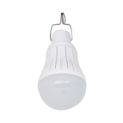 EKOTEK ONE PLUS Rechargeable DC Light Bulb With Solar Panel