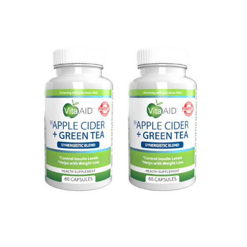 Vita-Aid™ Apple Cider + Green Tea 60s (2 Pack)