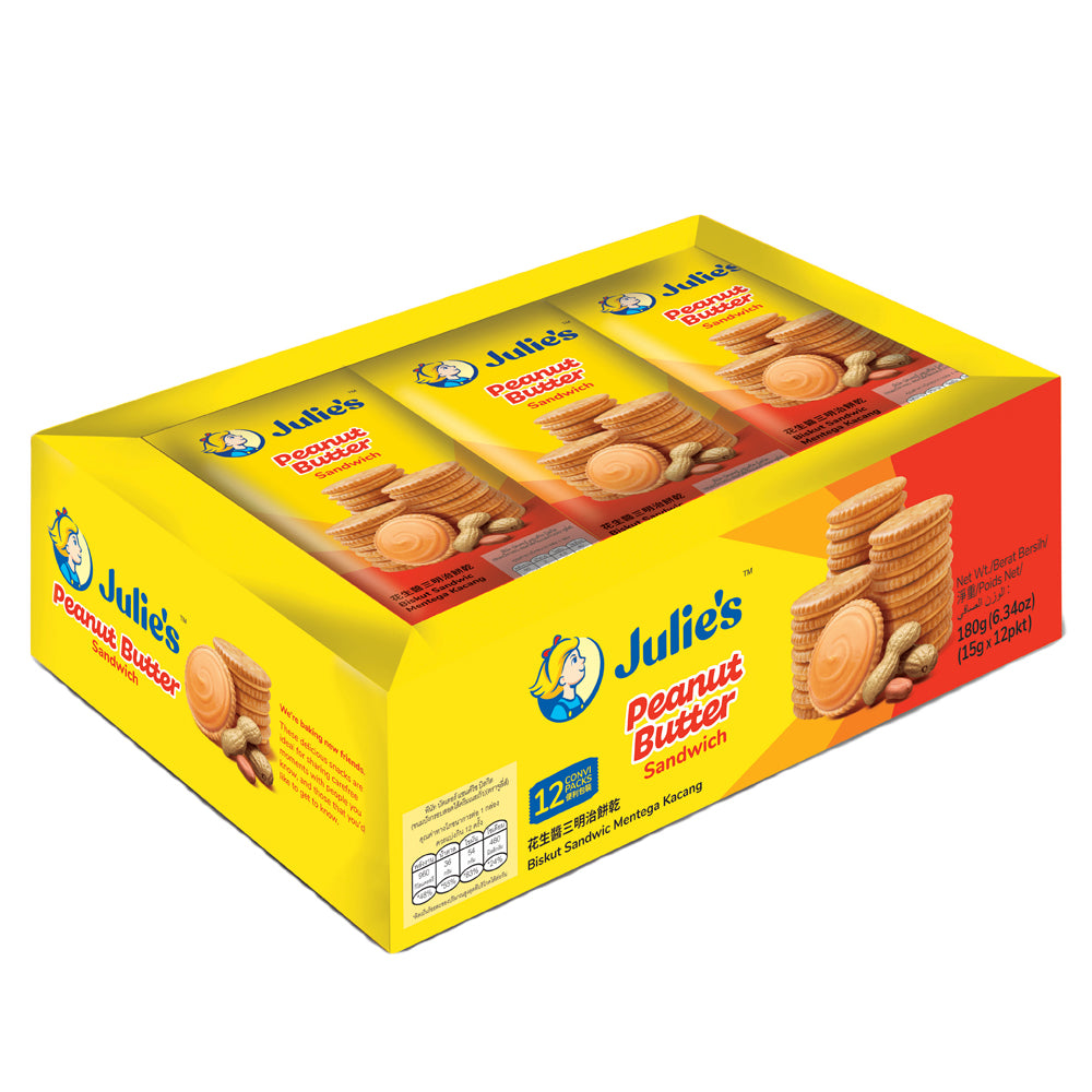 Julies Peanut Butter Sandwich 180g