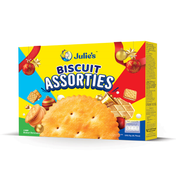 Julies ASSORTIES SEASON'S GREETINGS Biscuits 192.5 g