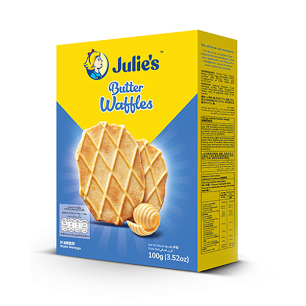 Julies Butter Waffles 100g