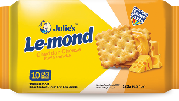 Julies LE MOND (Cheddar Cheese) Puff Sandwich 180g