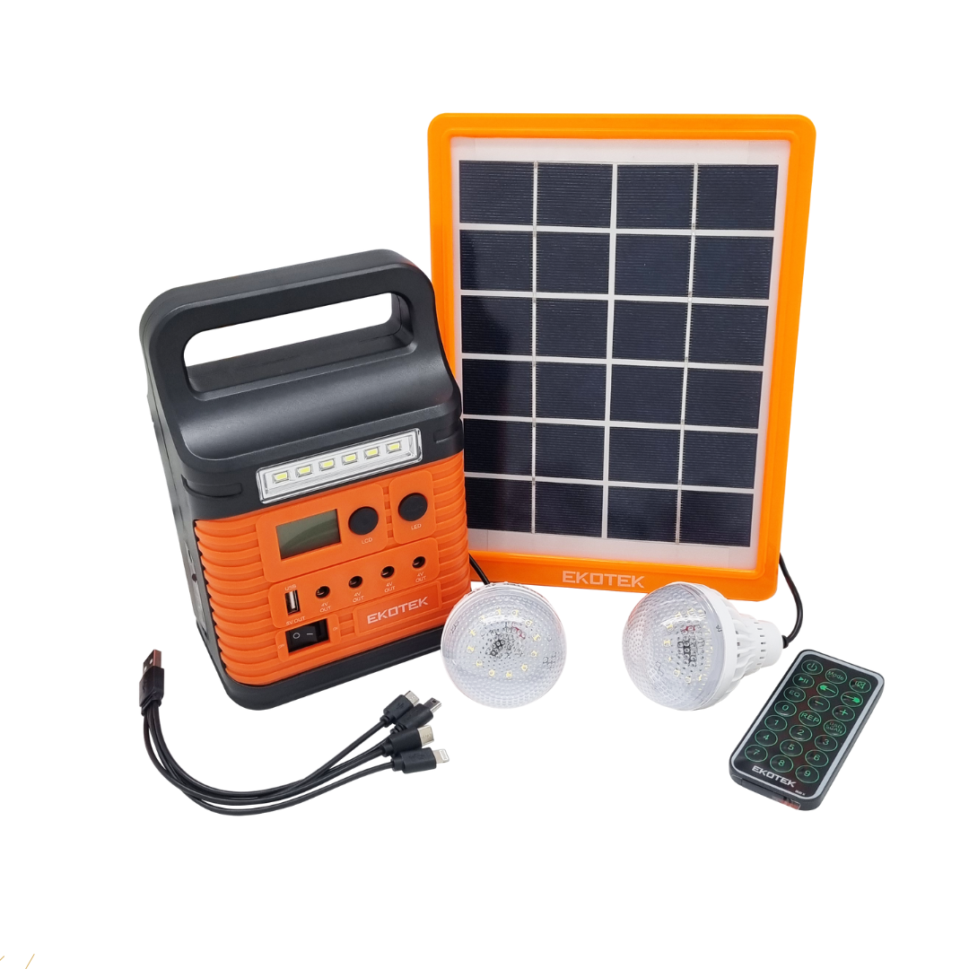 EKOTEK DUO X Rechargeable Home Solar System