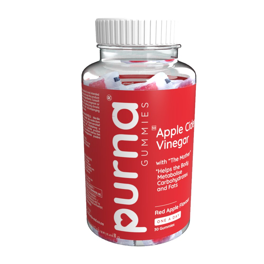Vita-Aid™ Purna Apple Cider Vinegar with the 'Mother' Gummies 30s - 2 PACK