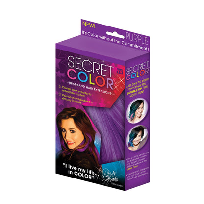 Secret Color™ Extensions RED, BLUE, PINK, PURPLE