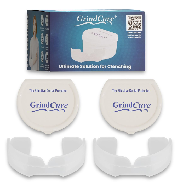 GrindCure 2 Pack - Teeth Grinding, Jaw clenching, Bruxism Guard