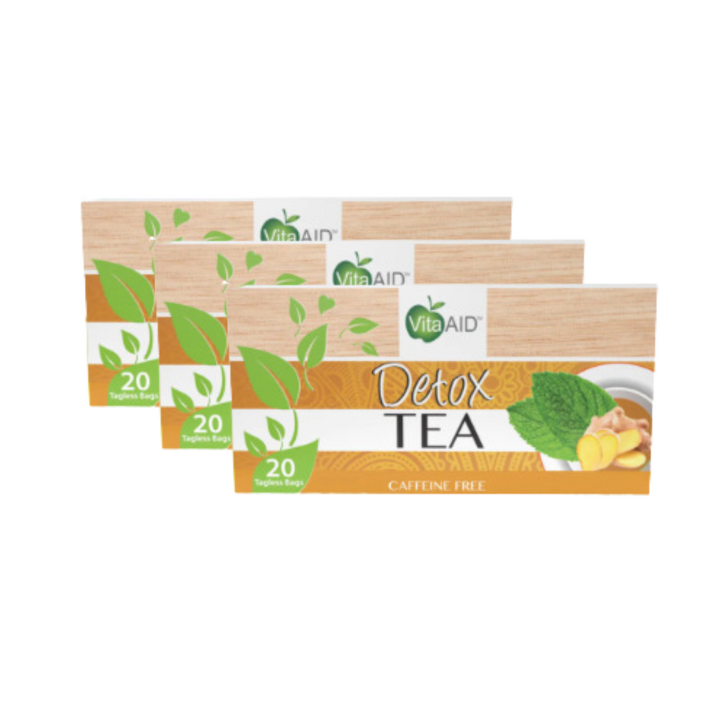 Vita-Aid Detox Tea - 20 Teabags - 3 PACK BUNDLE