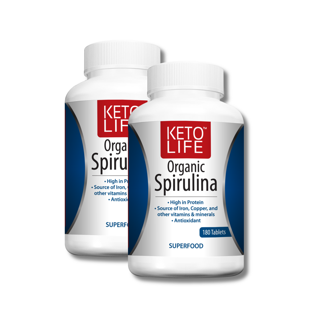 Keto Life Organic Spirulina (180s) - 2 PACK