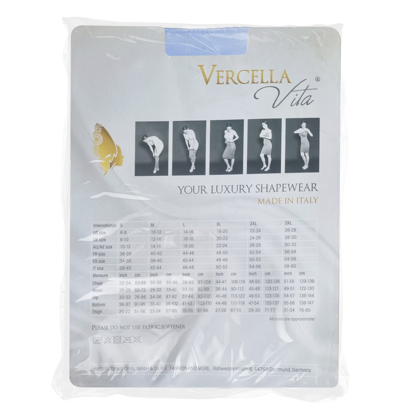 Vercella Vita® - Medium Control Cami with Butterfly Detail
