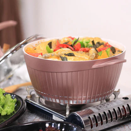 Balzano AURORA 8pc DIE-CAST ALUMINUM COOKWARE