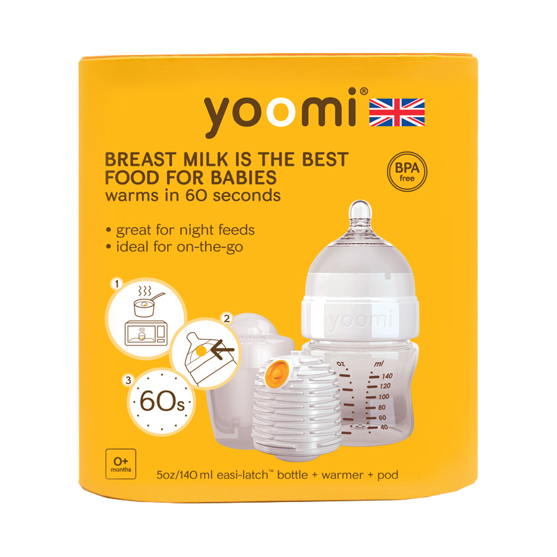 YOOMI 140ml Feeding System: Yoomi Bottle Warmer Microwave Pod
