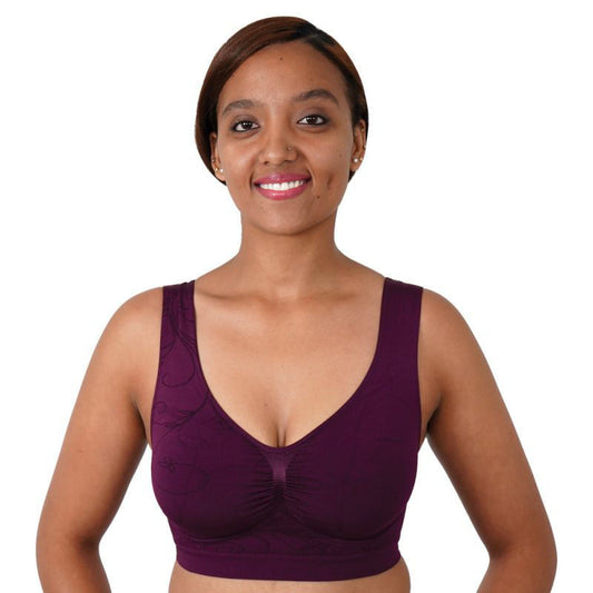 Vercella Vita® - Medium Control Soft Bra With Swirl Design (2 Pack)