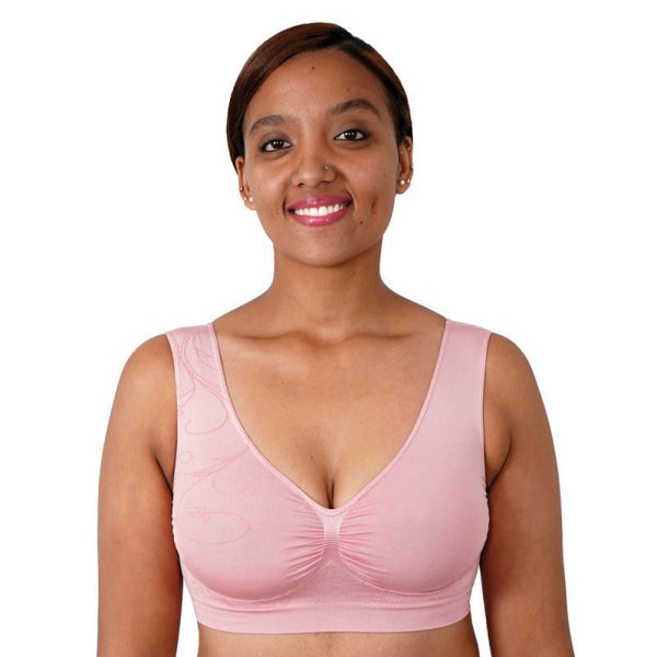 Vercella Vita® - Medium Control Soft Bra With Swirl Design (2 Pack)