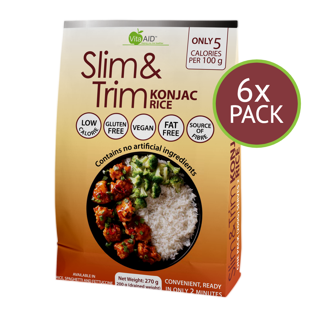 Vita-Aid™ Slim & Trim Konjac Rice (6 Pack)