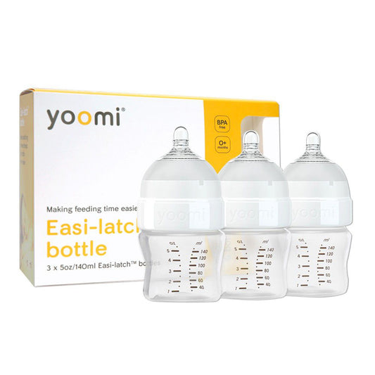 Yoomi 140ml Easy Bottle Triple Pack