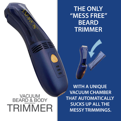 Andros Beard & Body Trimmer with Vacuum