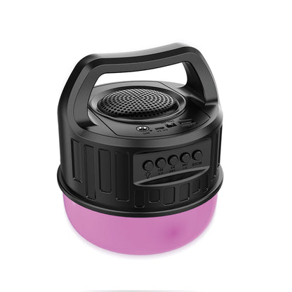 EKOTEK Rechargeable Boombox with Subwoofer & Light