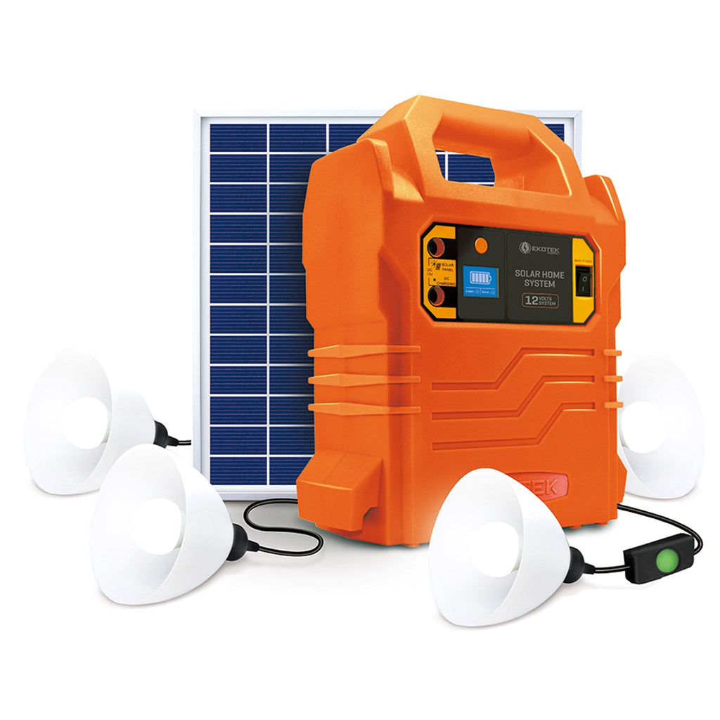 Ekotek EKO Inverter Plus Rechargeable Home Solar System ET-9012