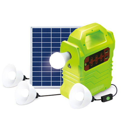 Ekotek EKO Inverter Plus Rechargeable Home Solar System ET-9012