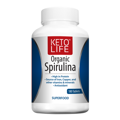 Keto Life Organic Spirulina (180s)
