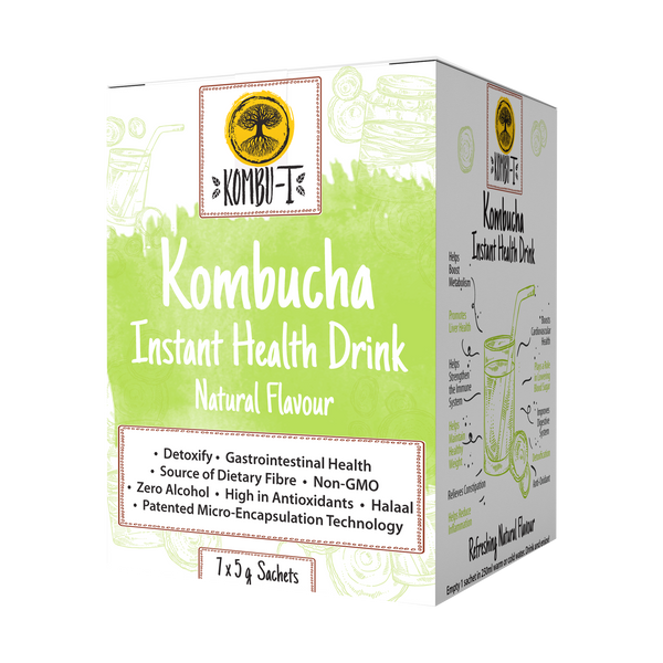 Vita-Aid™ KombuT Kombucha Instant Health Drink Natural Flavour 7s