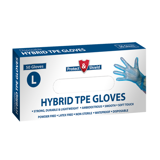 Protect & Shield TPE Gloves 50s